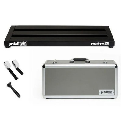 New Pedaltrain Metro 20 Guitar Effects Pedal Board with Hard Case