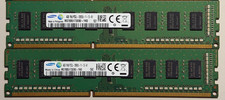 Samsung 8GB RAM DDR3-1600 - 2X4GB UDIMM 1Rx8 PC3L-12800U M378B5173EB0-YK0