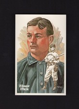 #92 ELMER FLICK, Indians ~ Perez-Steele HOF limited edition art postcard NM