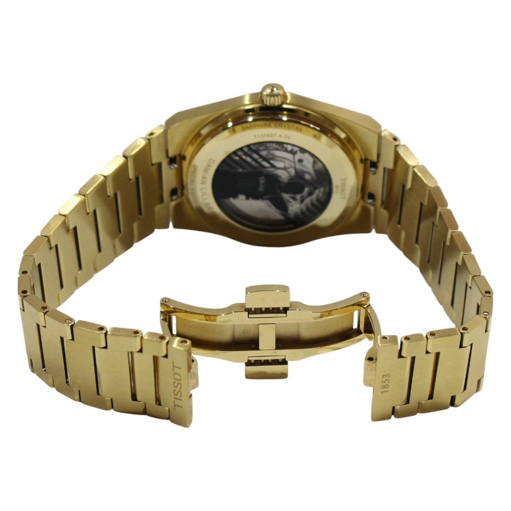 TISSOT Prx Powermatic 80 T137.407.33.051.00 Black Men's Used Watch #7107