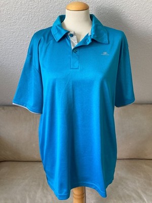 NORDCAP Men's Polo T-Shirt Size XL Turquoise Blue Short Sleeve AUSTRIA