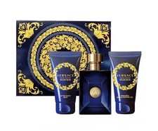 Image of Versace Dylan Blue Pour Homme Fragrance for Men 3 Piece Gift Set