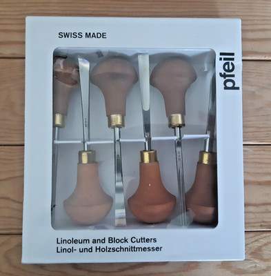SWISSMADE Pfeil Palm Hohlbeitel Set PF-LSA 6-teilig