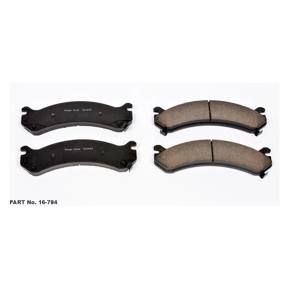 6xBrake Pad Set Disc Rotors Fits 2002 Chevrolet Avalanche 2500 - Image 2 of 4