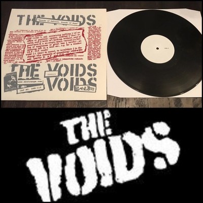 THE VOIDS Sounds Of Failure Hope LP Vinyl TEST PRESS-Lower Class Brats The Virus