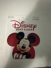 Disney Gift Card Physical Card $50