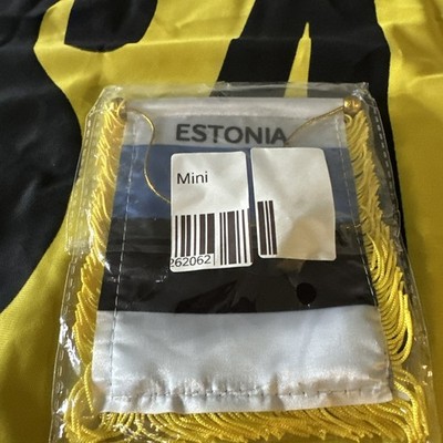 4x6 Mini Banners  Flag ESTONIA