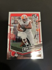 2023 Donruss Nick Chubb #69 Silver Press Proof /100 Cleveland Browns