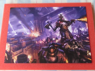 Black Templars Limited Edition A4 Artwork Art Work Games Workshop Warhammer 40K