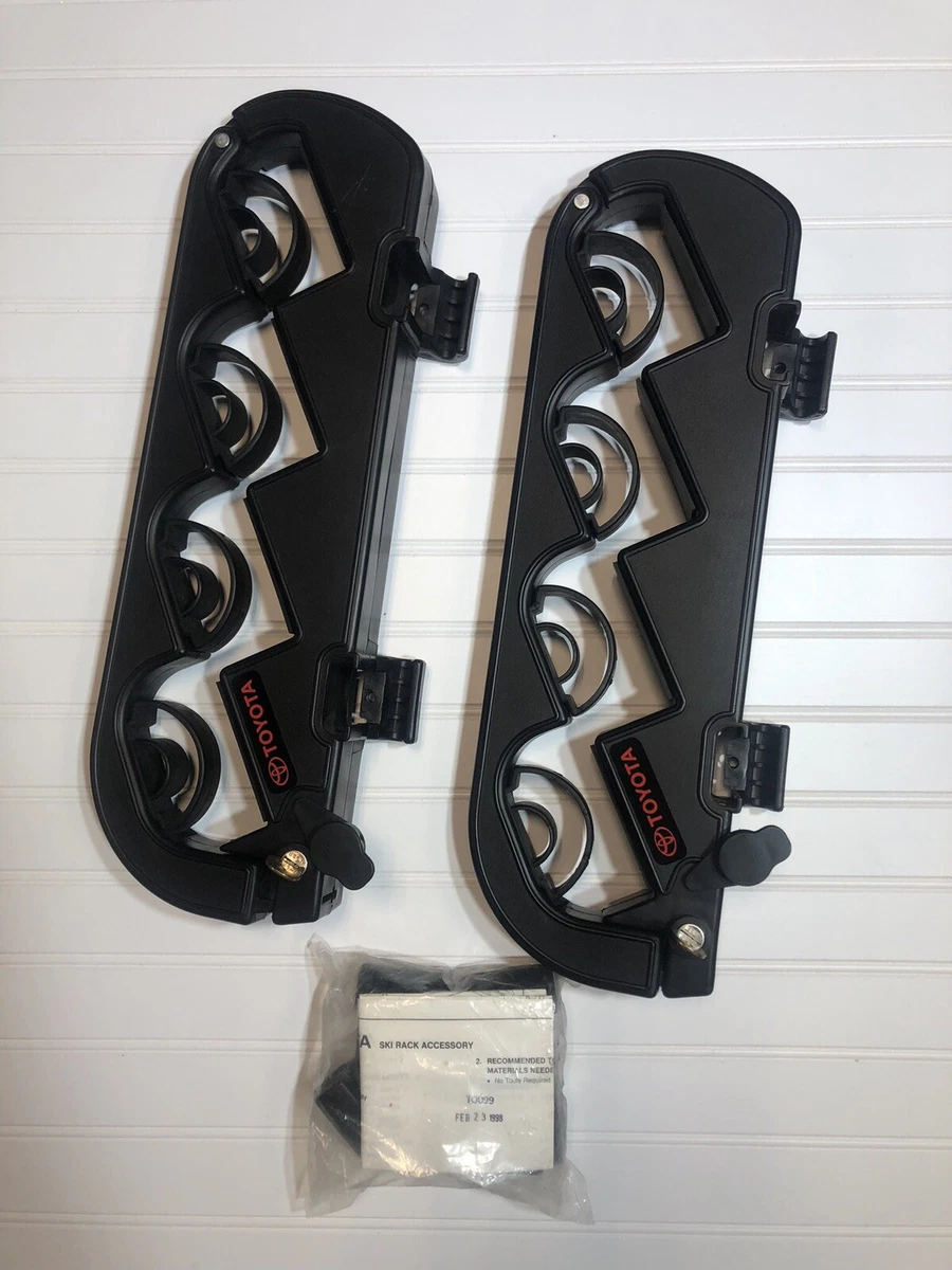 Toyota Ski Snowboard Rack Attachment 00278 00961 OEM with Keys RAV4 1996 1999