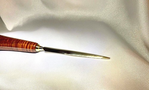 Executive Tiger Curly Koa Wood Letter Opener 7 5/8" - Picture 4 of 4
