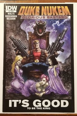 Duke Nukem Glorious Bastard Issue #2-4 IDW Comics incomplete, missing #1