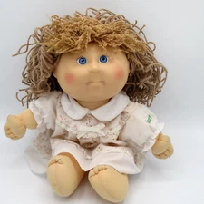 Cabbage Patch Kids Crimp n Curl Doll Hasbro First Edition 1991 POUTING FACE