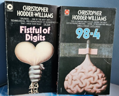Christopher Hodder-Williams. Fistful of Digits, 98-4. Coronet Sci-fi Paperbacks