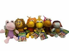 Full Brand New Jim Hensons Fraggle Rock Muppets Plush Set of 6, 7'', Toy Factory