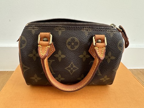 Authentic LOUIS VUITTON Monogram Canvas Speedy Nano - Picture 10 of 20