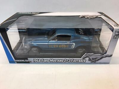 Greenlight Ford Mustang 2+2 1968 FASTBACK Jimbo's pure oil GO GO GONE 1/18 12844
