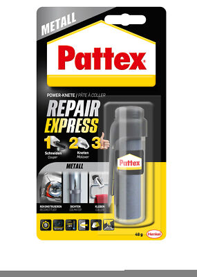Pattex repair express power knete 48g Innen weißlich Metalle, Holz, Fliesen, Ker