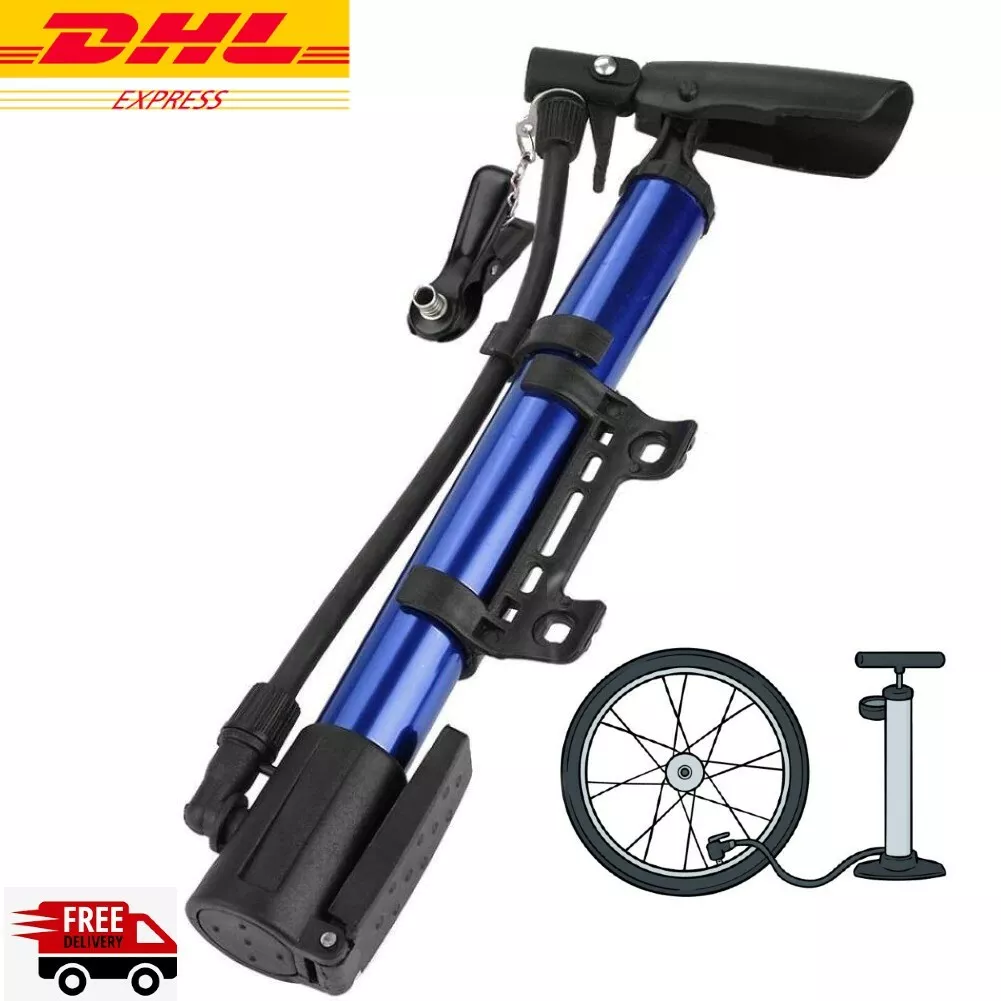 Mini Bike Pump Portable Bicycle Tyre Inflator Hand Pump Schrader