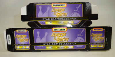 Matchbox Superfast leere Box Star Car Collection ''Shotz Brewery Van''