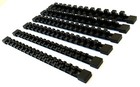 6 GOLIATH INDUSTRIAL MOUNTABLE SOCKET RAIL HOLDER ORGANIZER BLACK 1/4 3/8 1/2 — photo 3