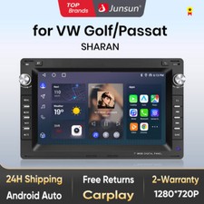 DAB+ Android 13 Autoradio Für VW Polo 9N Golf Jetta MK4 Passat B5 T5 GPS Navi FM