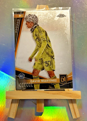 David Martinez Topps Finest Chrome MLS 23/24 - Pitch - LA Galaxy