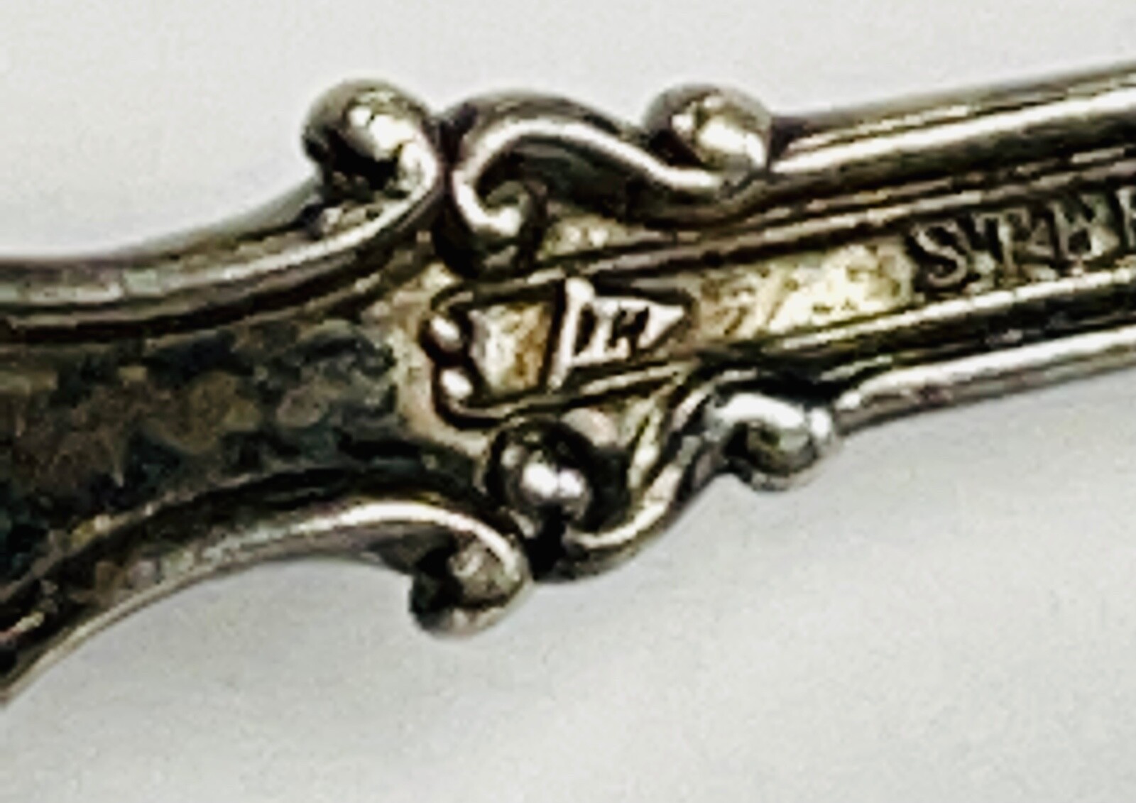 Rare Mechanics Co. Sterling Silver BonBon Spoon Angel Putti Tiffany Grade 925