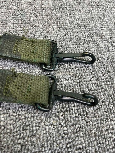 AUTHENTIC WWII WW2( Or Postwar ) USMC M1941 M41 P1941 P41 Y SUSPENDERS one Set - Picture 5 of 9