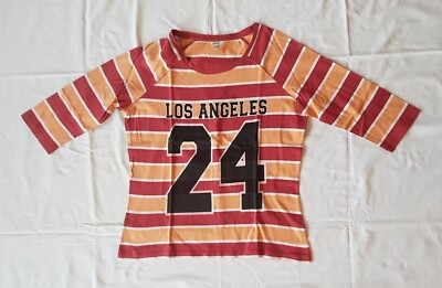 Peckott Striped Multicolor T Shirt Womens Size 40