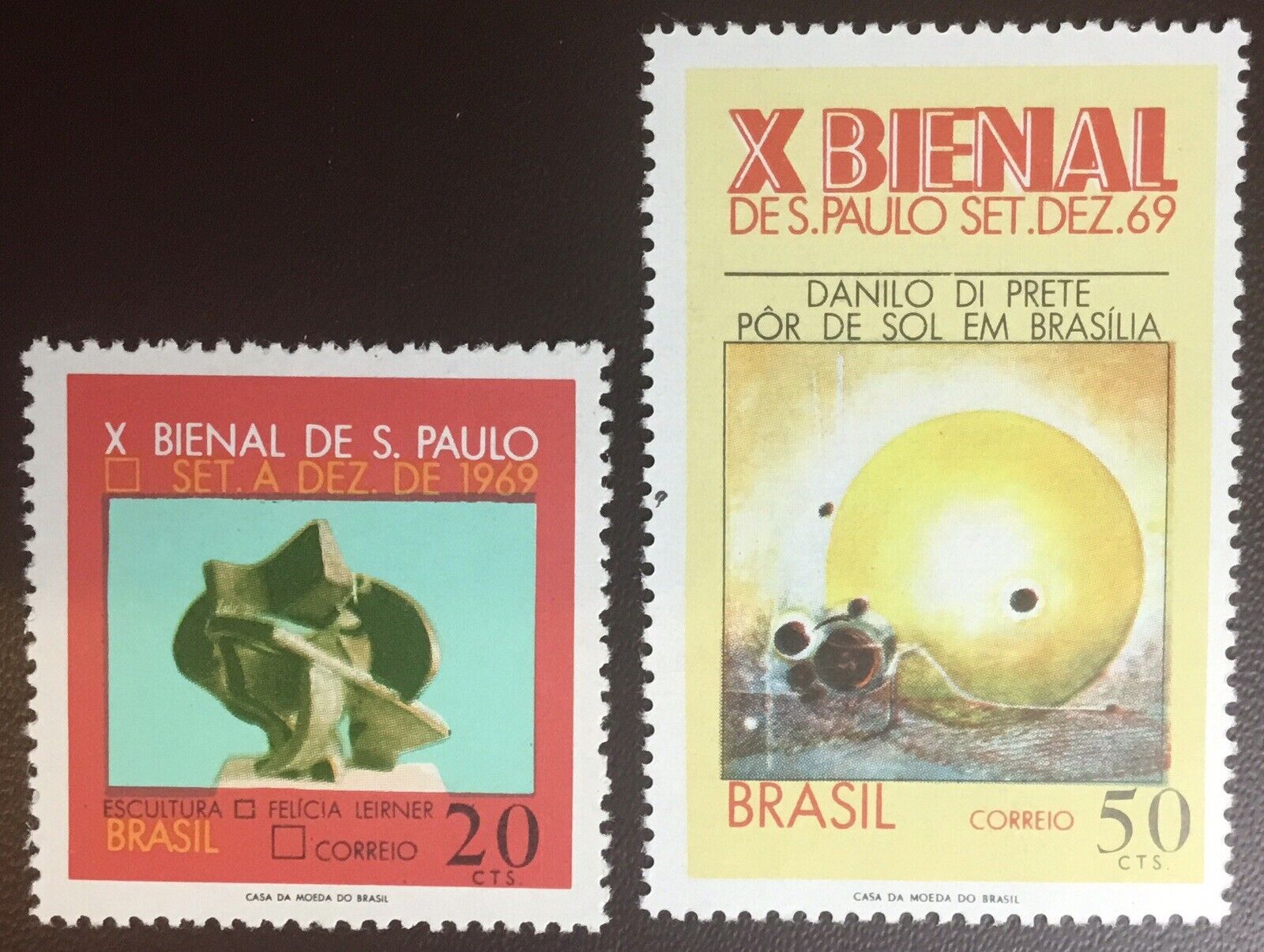 Brazil 1969 Bombing new work Art Exhibition MNH Latest item
