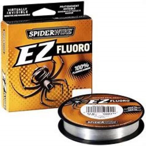 SPIDERWIRE EZ FLUORO – 200 YARDS 12# CLEAR – FLUOROCARBON FISHING LINE –  IBBY
