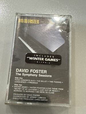DAVID FOSTER THE SYMPHONY SESSIONS NEW UNOPENED CASSETTE TAPE