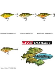 Live Target Yellow Perch (YPR60SK) Lipless Rattle Bait 3/8oz - Pick Any 4 Colors