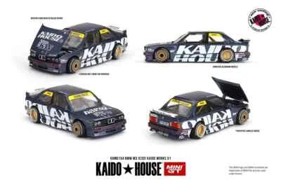 チェイスカー　ミニGT 街道ハウス BMW M3 KAIDO WORKS2セット Amazon.com: Diecast Model Car Compatible with Kaido House x Mini
