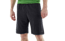 Shorts De Sport En Maille À Deux Épaississements Pour Homme - Noir/Flint, 2XL