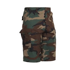 LONG LENGTH Combat Cargo Shorts WOODLAND CAMO 13.5" Inseam BDU Army USMC XS-5X