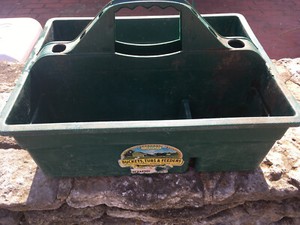 Very Sturdy Tack Grooming Dura Tote Barn Livestock Horse Equine Duraflex Box
