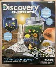 Discovery Mindblown DIY Terrarium Grow Kit STEM Ages 6 Brand New