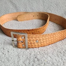 CLC Leather Belt 37"-46" Custom Leather Craft Western Tooled Top Grain Cowhide