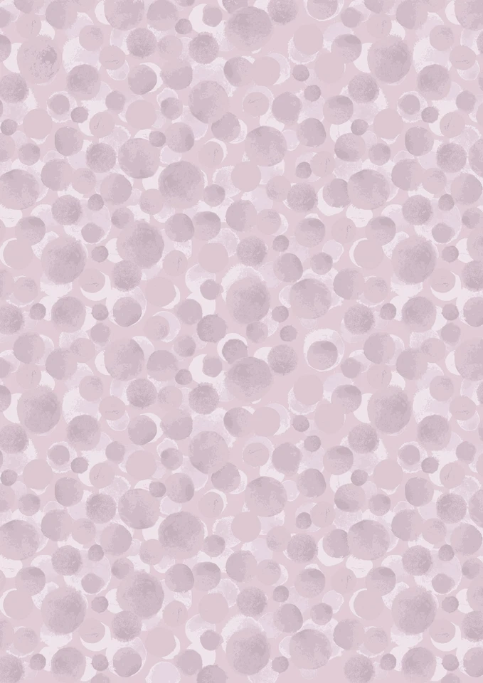 Lewis and Irene 'Bumbleberries - Muted Lilac' 100% Cotton Fat Quarter, Half o...