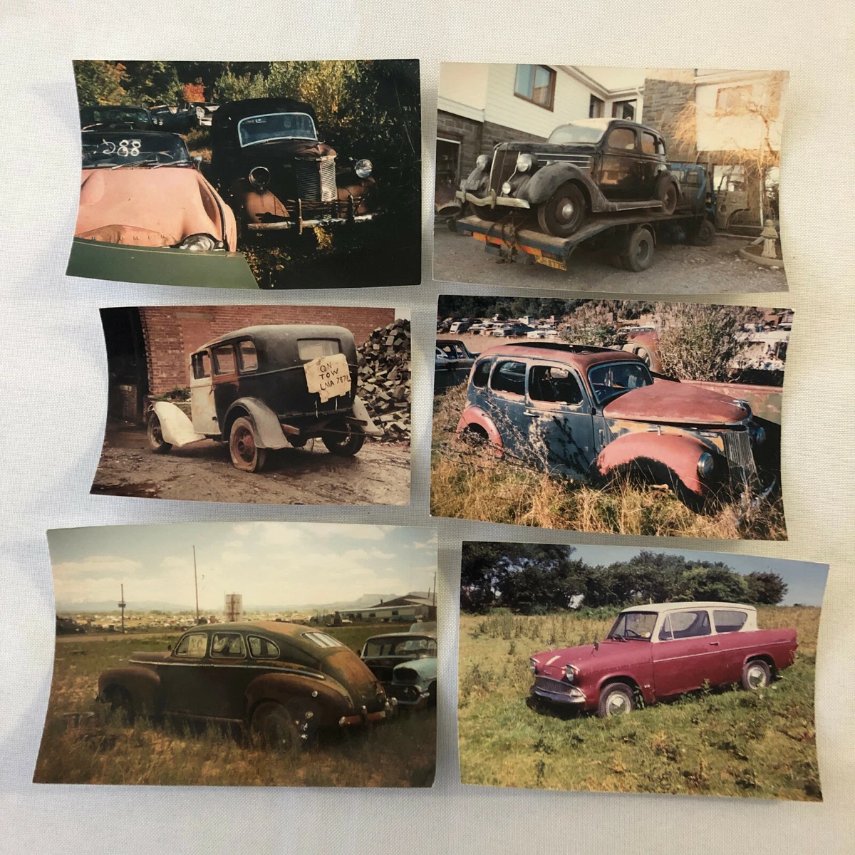 Vintage Ford Car & Truck Barn Find Junk Yard Part Photo Photograph Lot of  30 | eBay