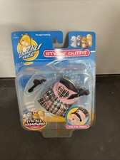 ZhuZhu Pets Stylin' Outfit Pink Pal Dress  Hair Bow - Plaid - New