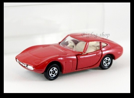 tomica トミカ early'70s TOYOTA 2000GT TOMICA TOYOTA 2000GT 1/60 MADE IN JAPAN TOMY DIECAST CAR NEW RED 5