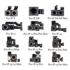 Rear Main Back Camera Replacement for iPhone X XR XS Max 11 12 13 14 Pro Max Lot