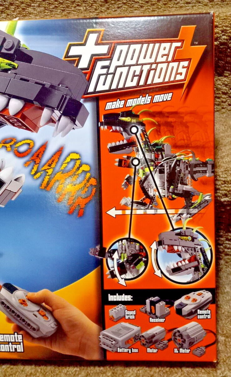 LEGO Creator 4958 Monster Dino Dinosaur + Power Functions! 792 Pcs