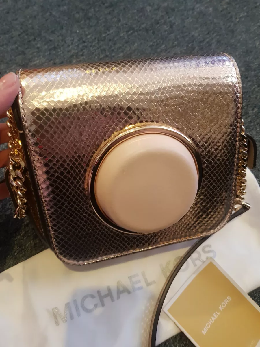 Rose colored michael kors purse deals