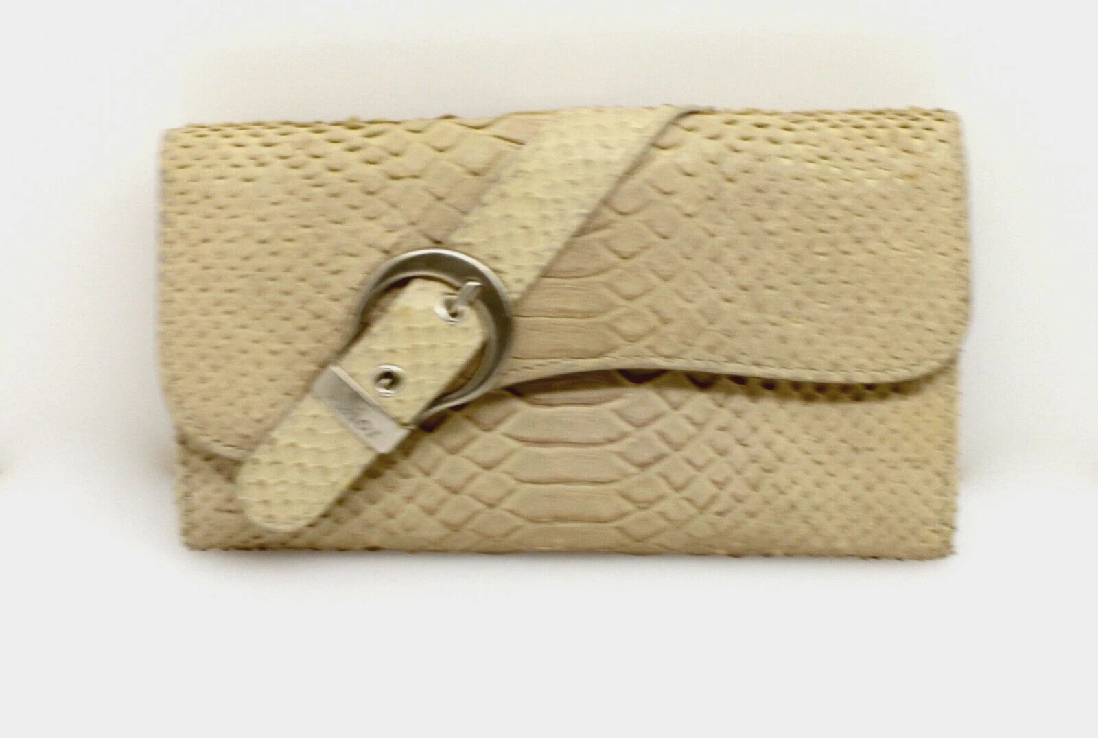 Sac de selle vintage Christian Dior Galliano Gaucho logo python irisé portefeuille