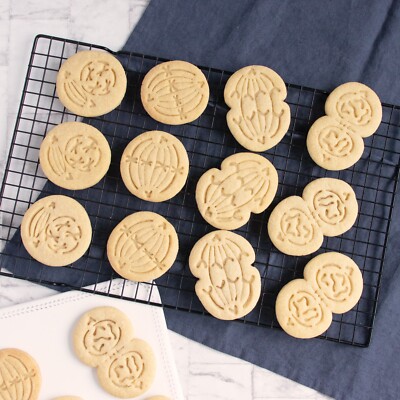 Set of 4 Mitosis Cookie Cutters - Metaphase Anaphase Prophase Telophase cell