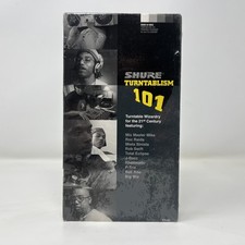 2000 Shure Turntablism 101 VHS Tape NEW Beat Junkies X-Ecutioners DJ Video A3